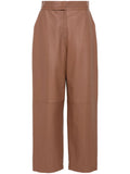 Fendi Women Pantaloni In Pelle