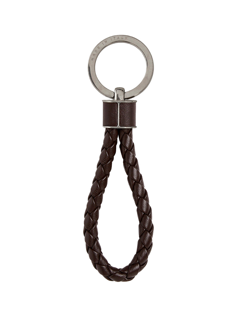 Bottega Veneta Men Intreccio Key Ring