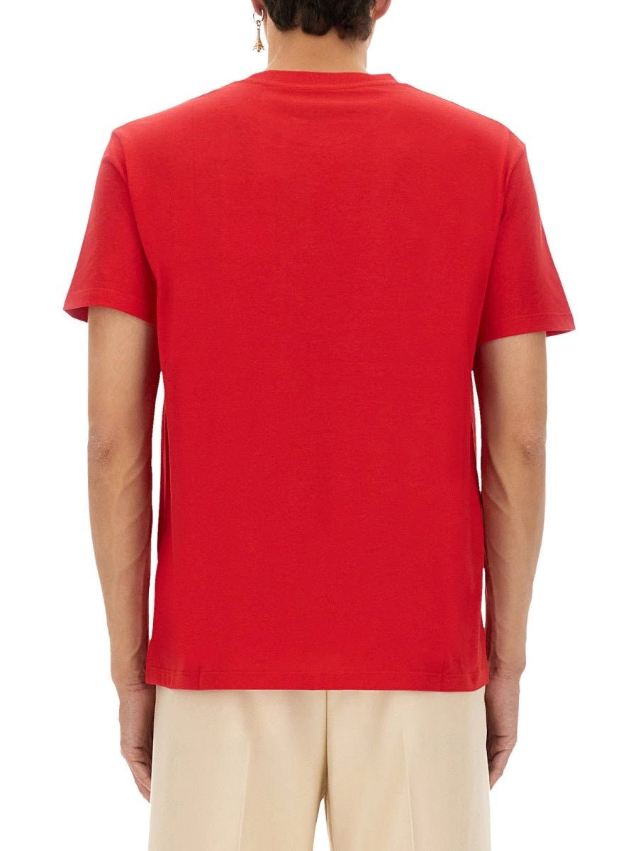 Valentino Men T-Shirt With Signature Vlogo