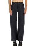 Alexander Mcqueen Men Wide Leg Jeans