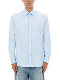 Moschino Men Cotton Poplin Shirt