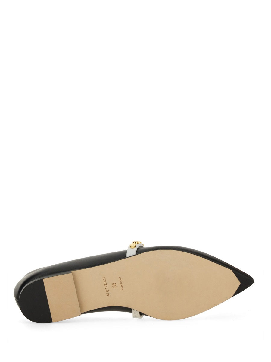 Alexander Mcqueen Women Leather Ballerina
