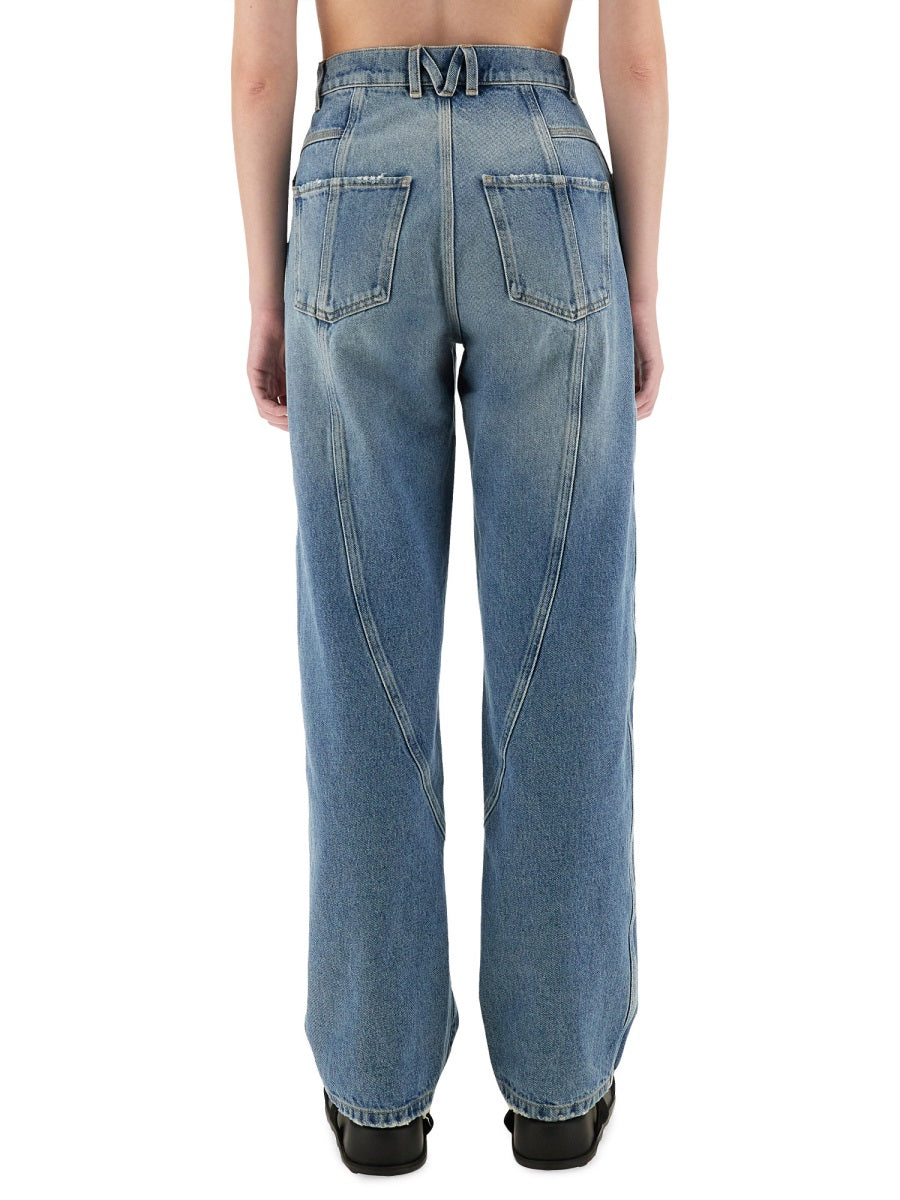 Moschino Women "Wide Leg" Jeans