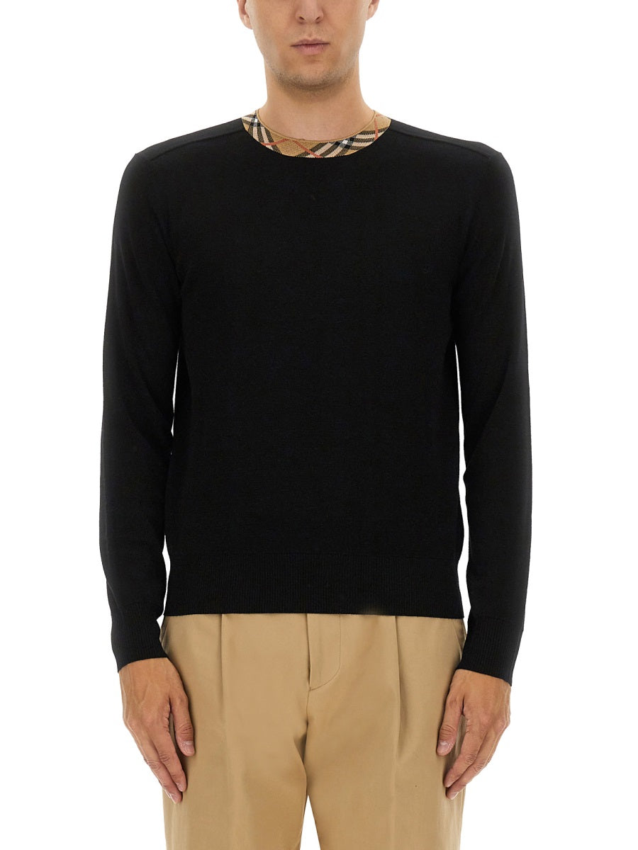 Burberry Men Wool Jersey.