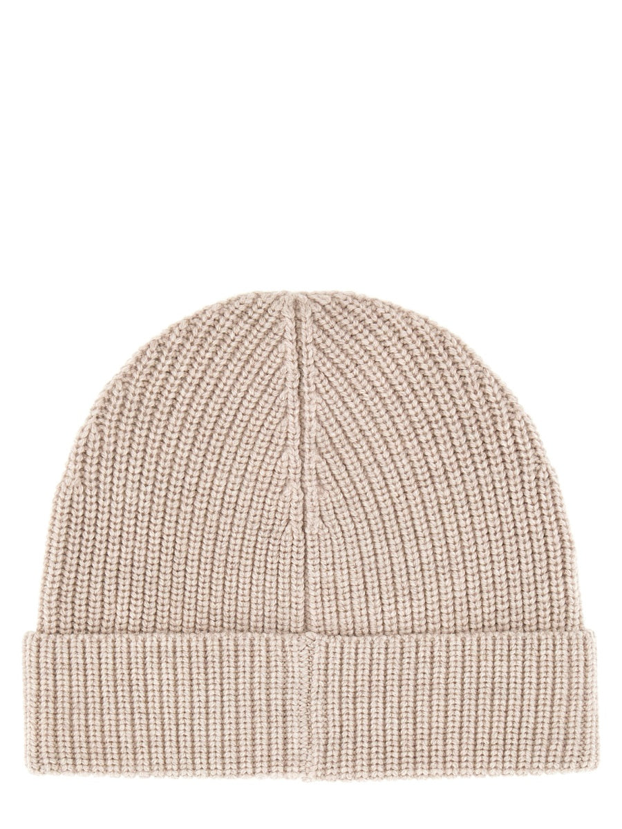 Isabel Marant Women Wool Hat With Logo Patch