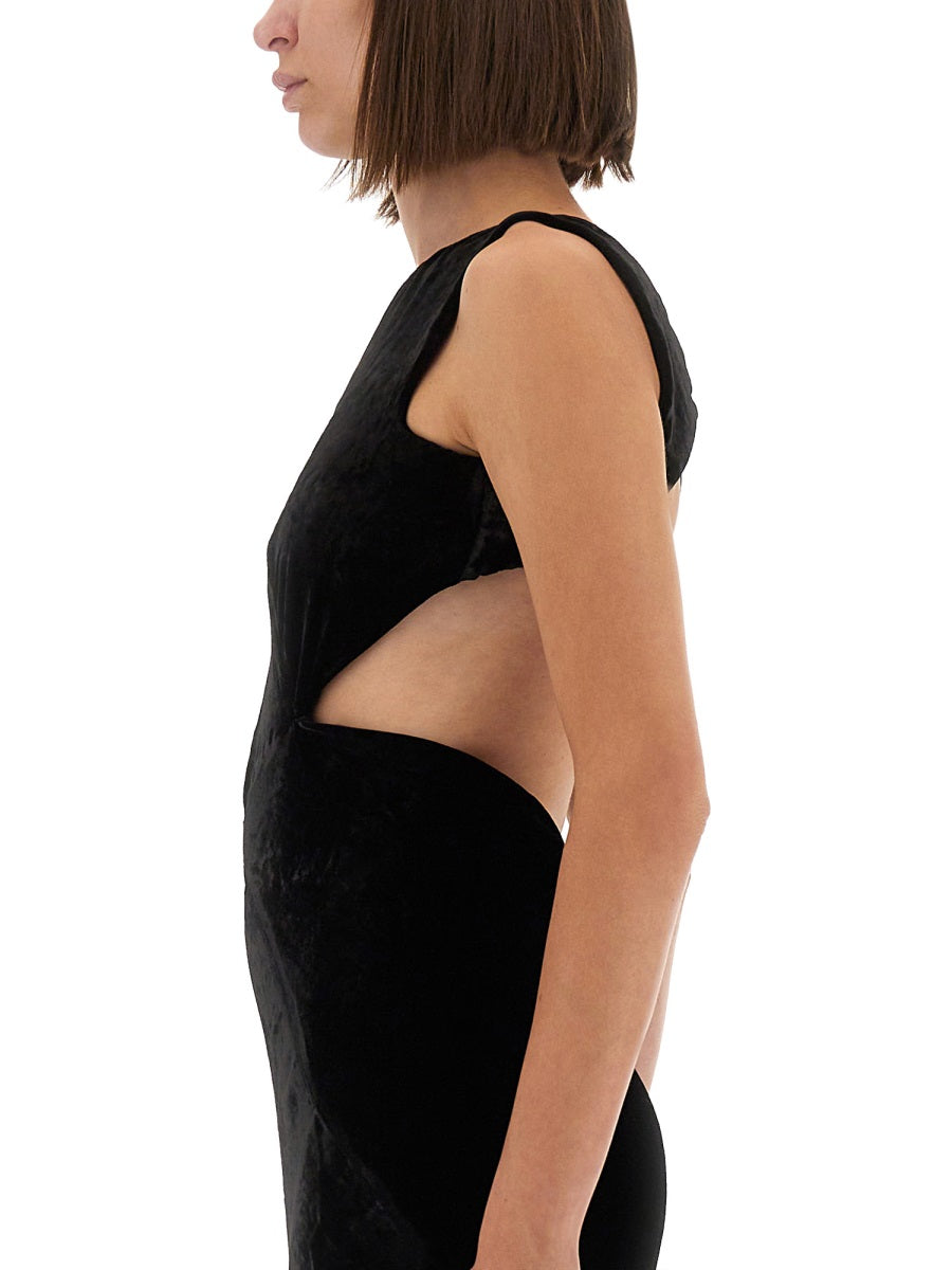Rick Owens Women Dress With Open Back