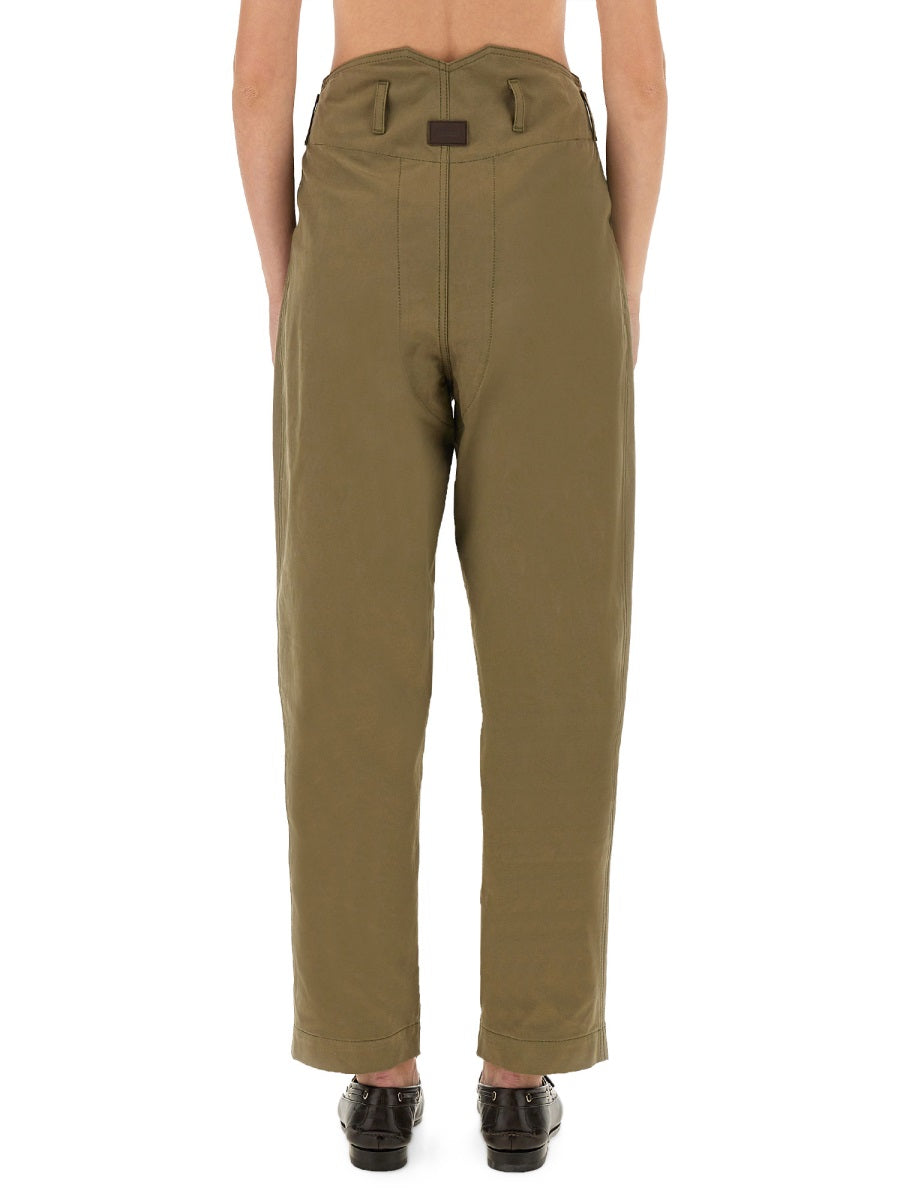 Moschino Women Tailored Pants With Pleats