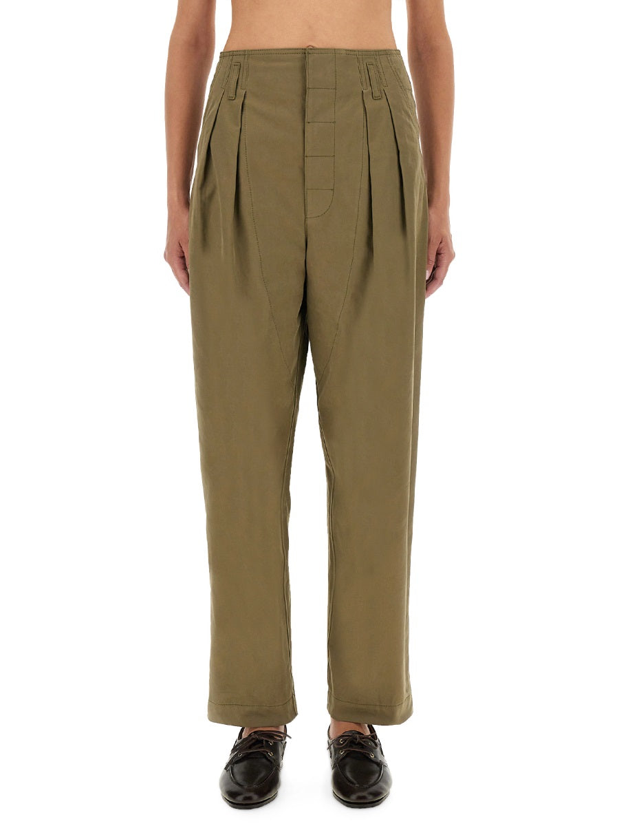 Moschino Women Tailored Pants With Pleats