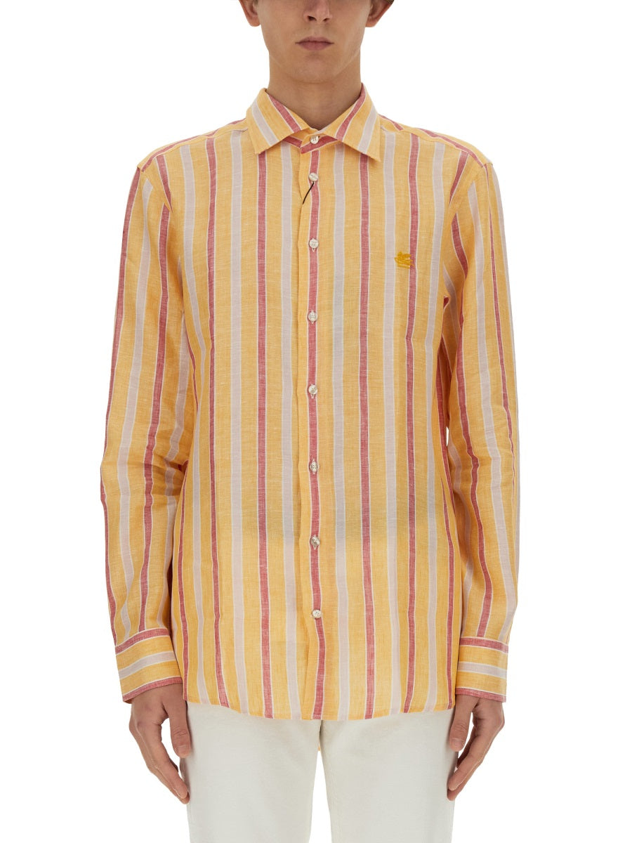 Etro Men Pegasus Logo Shirt
