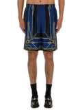 Versace Men Twill Bermuda Shorts