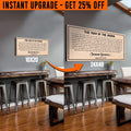 Upgrade Your 'The Man in the Arena' (Style 2) Canvas To 24x48 Inches