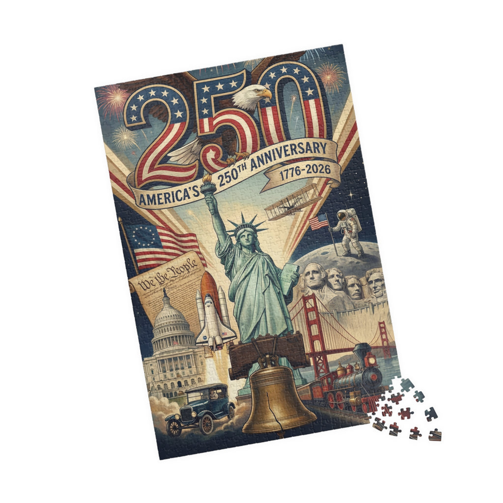 America 250th Anniversary Puzzle (252, 520, 1014-piece)