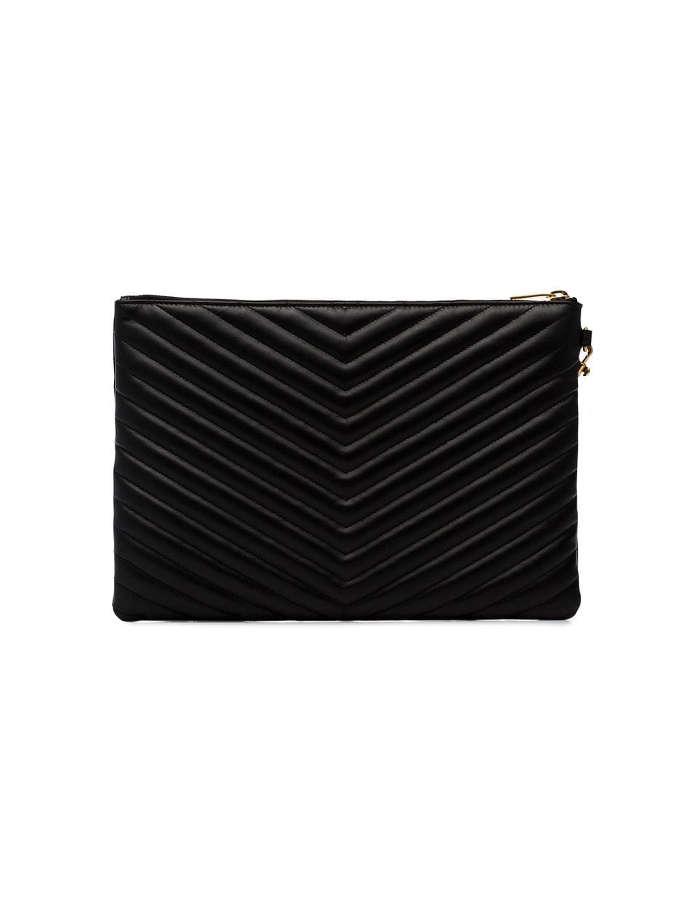 Saint Laurent Women Cassandre Matelassé Leather Tablet Pouch