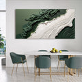 Green Rivers Abstract Wall Art VI