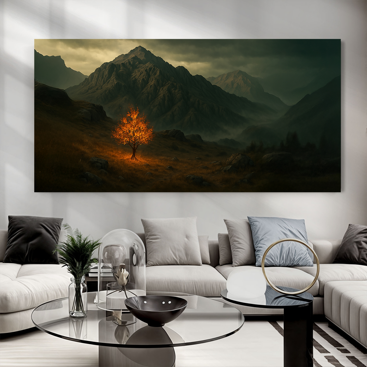 Burning Bush - Faith Wall Art V
