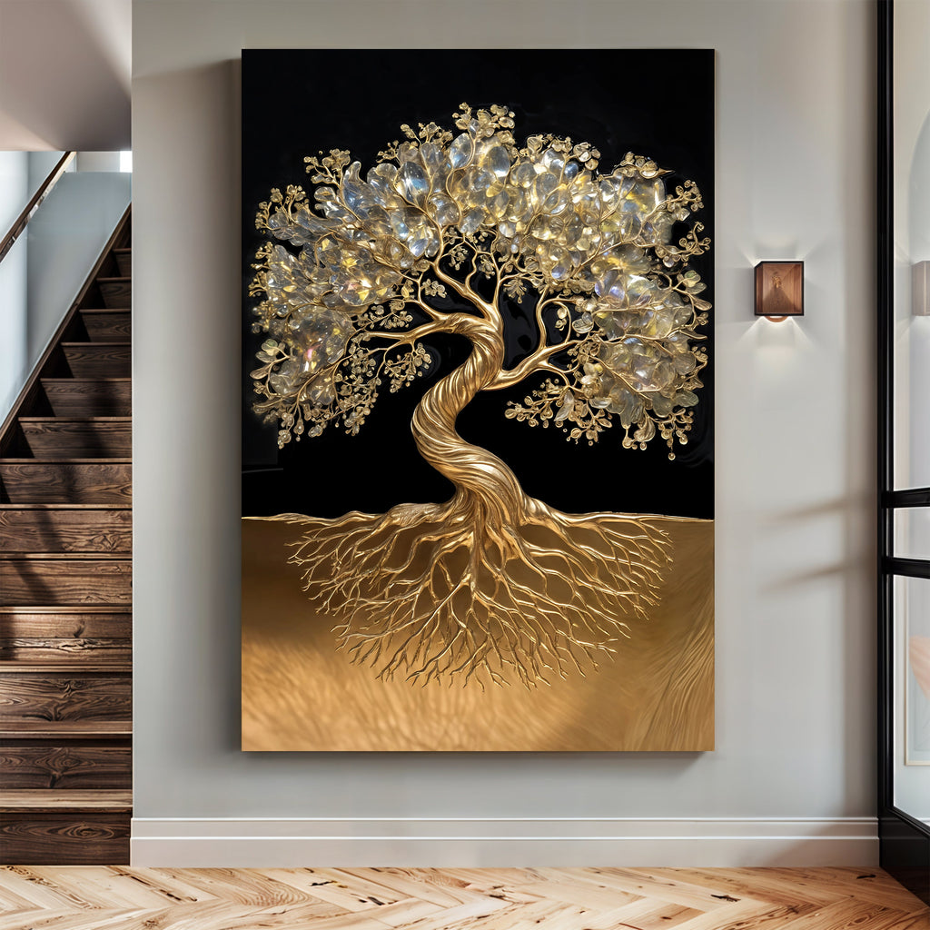 Minimalist Tree of Life Wall Art