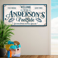 Personalized Pool Party Sign