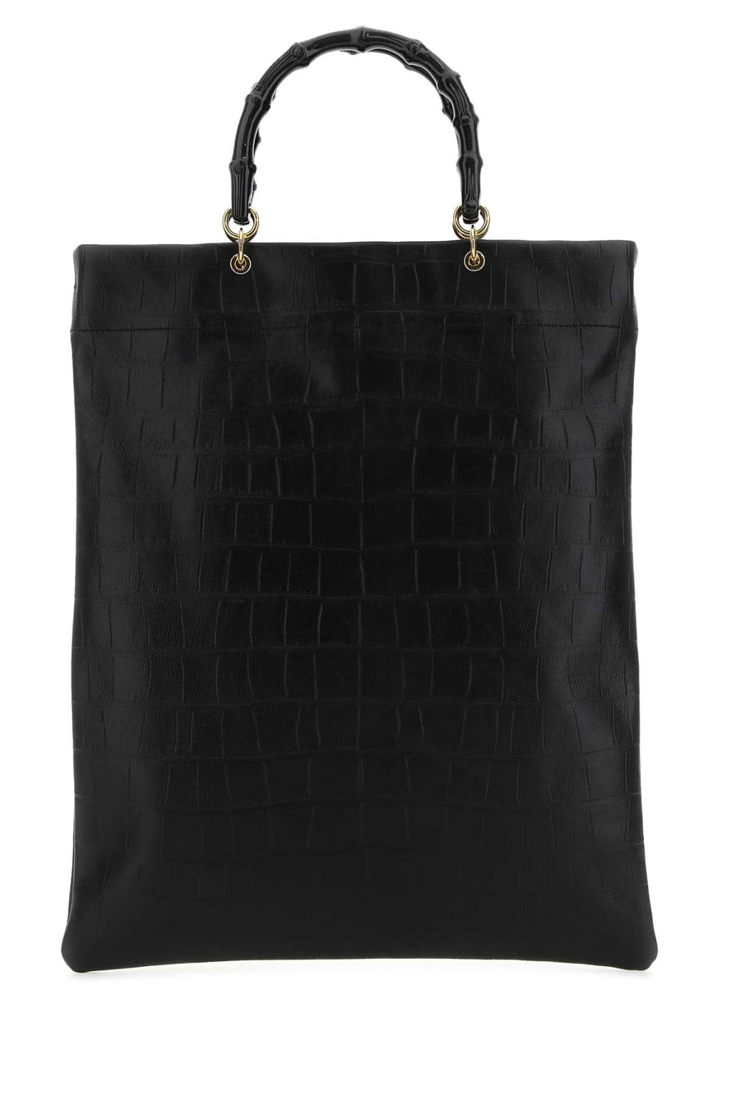 Jil Sander Women Black Leather Medium Shopping Bag
