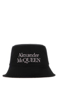 Alexander Mcqueen Men Black Nylon Reversible Hat
