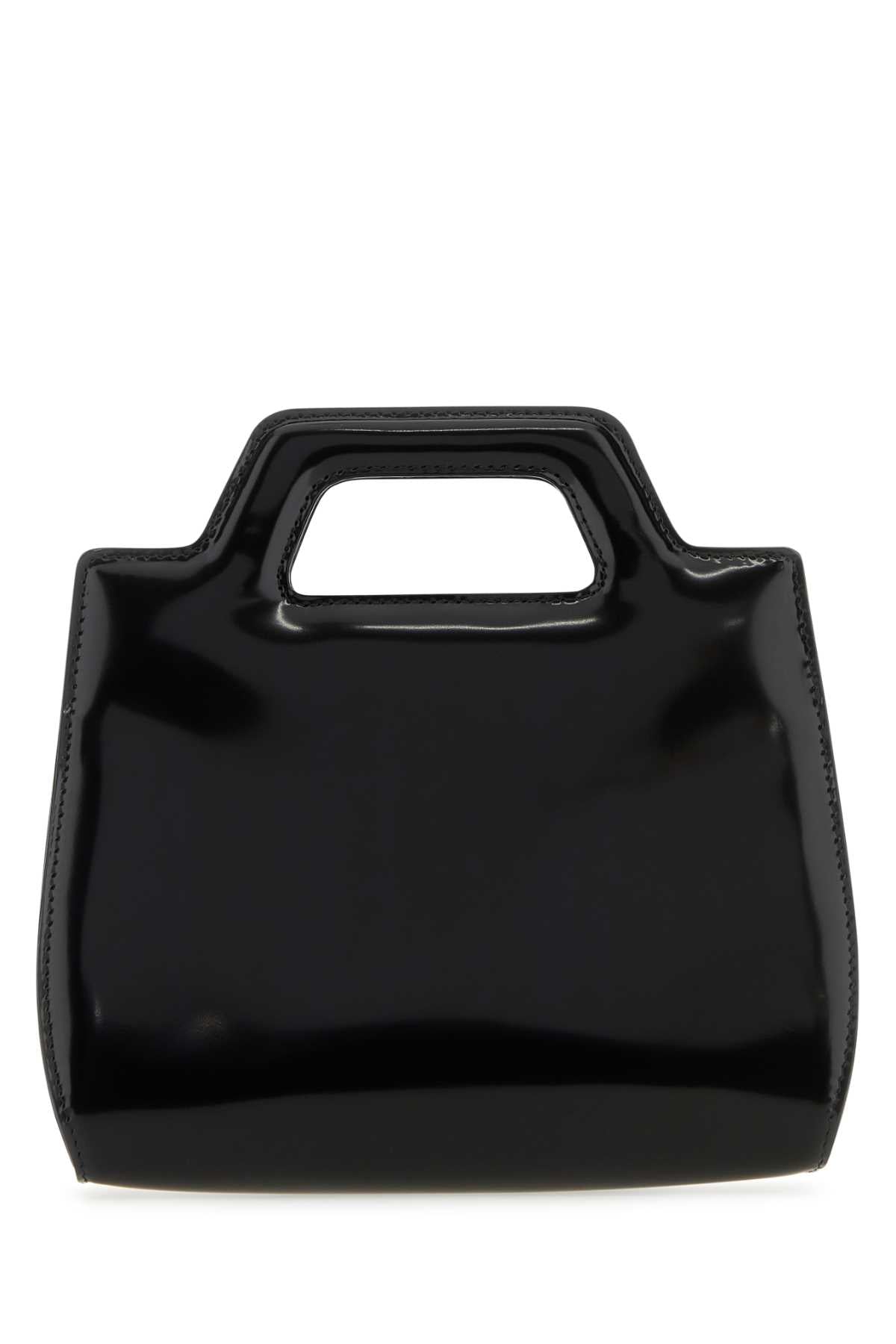 Salvatore Ferragamo Women Black Leather Mini Wanda Handbag