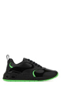 Salvatore Ferragamo Men Black Leather Cosimina Sneakers