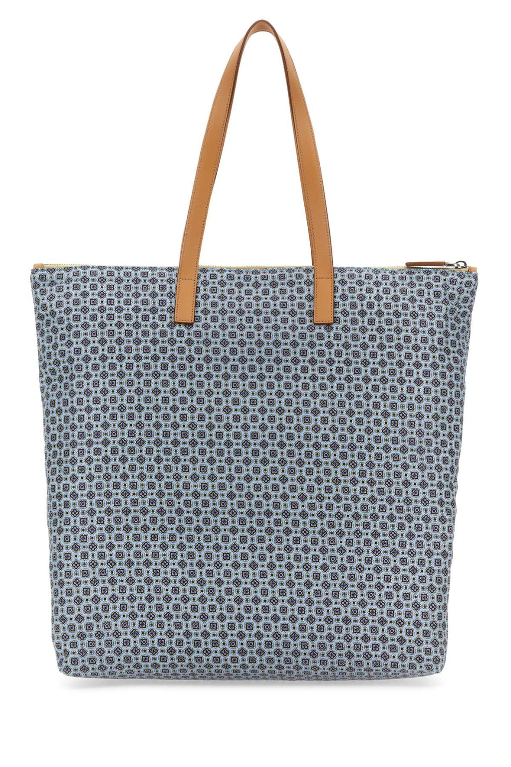 Prada Men Printed Re-Nylon Shopping Bag