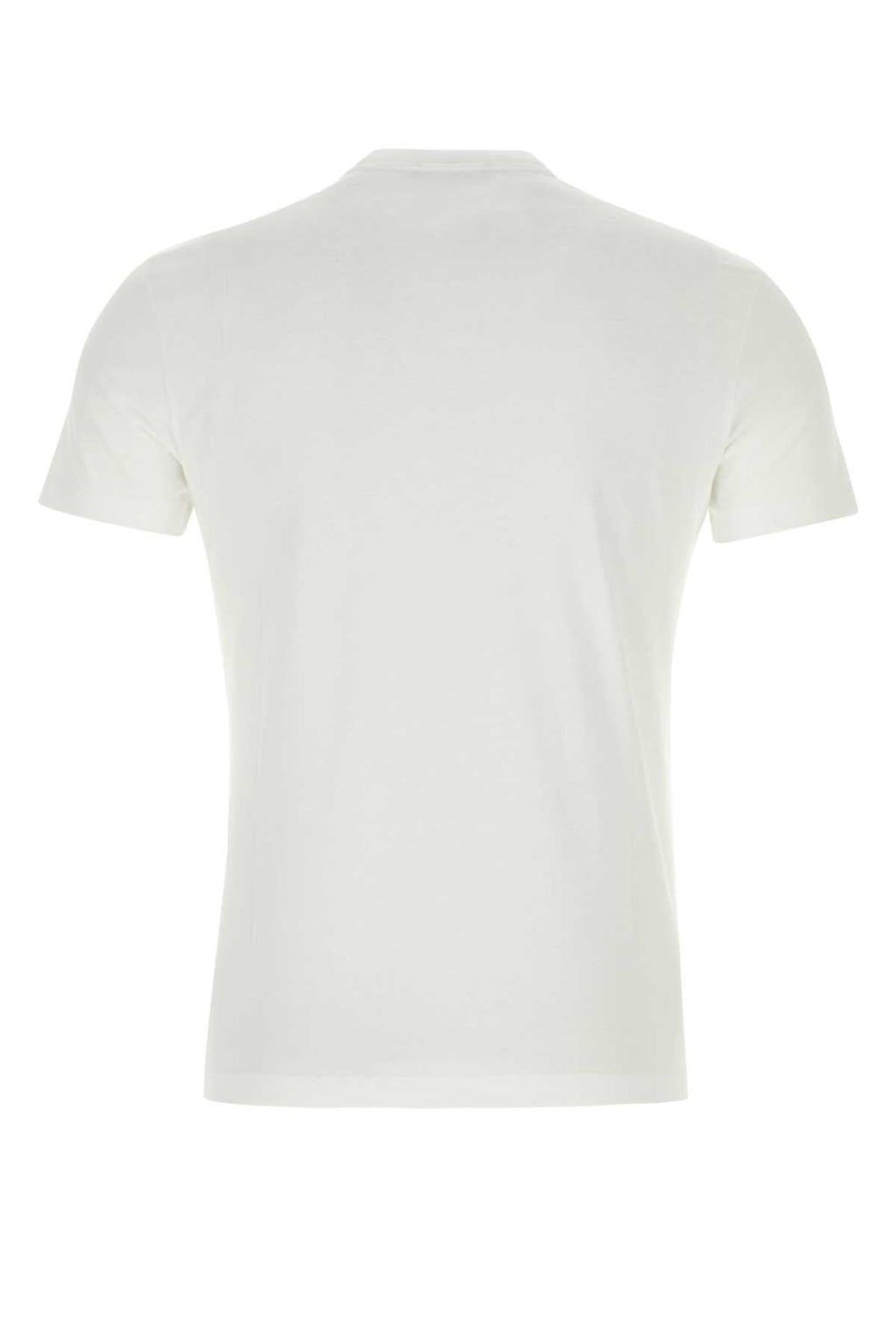 Versace Men White Cotton T-Shirt