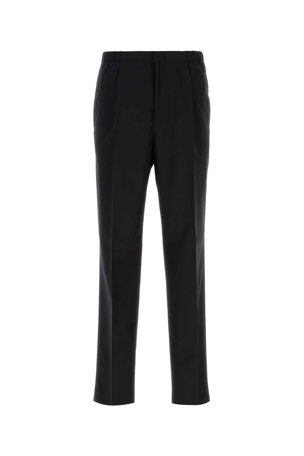 Fendi Men Black Wool Pant