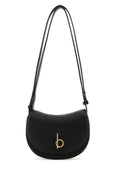 Burberry Women Black Leather Mini Rocking Horse Shoulder Bag