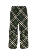 Burberry Men Embroidered Polyester Pant