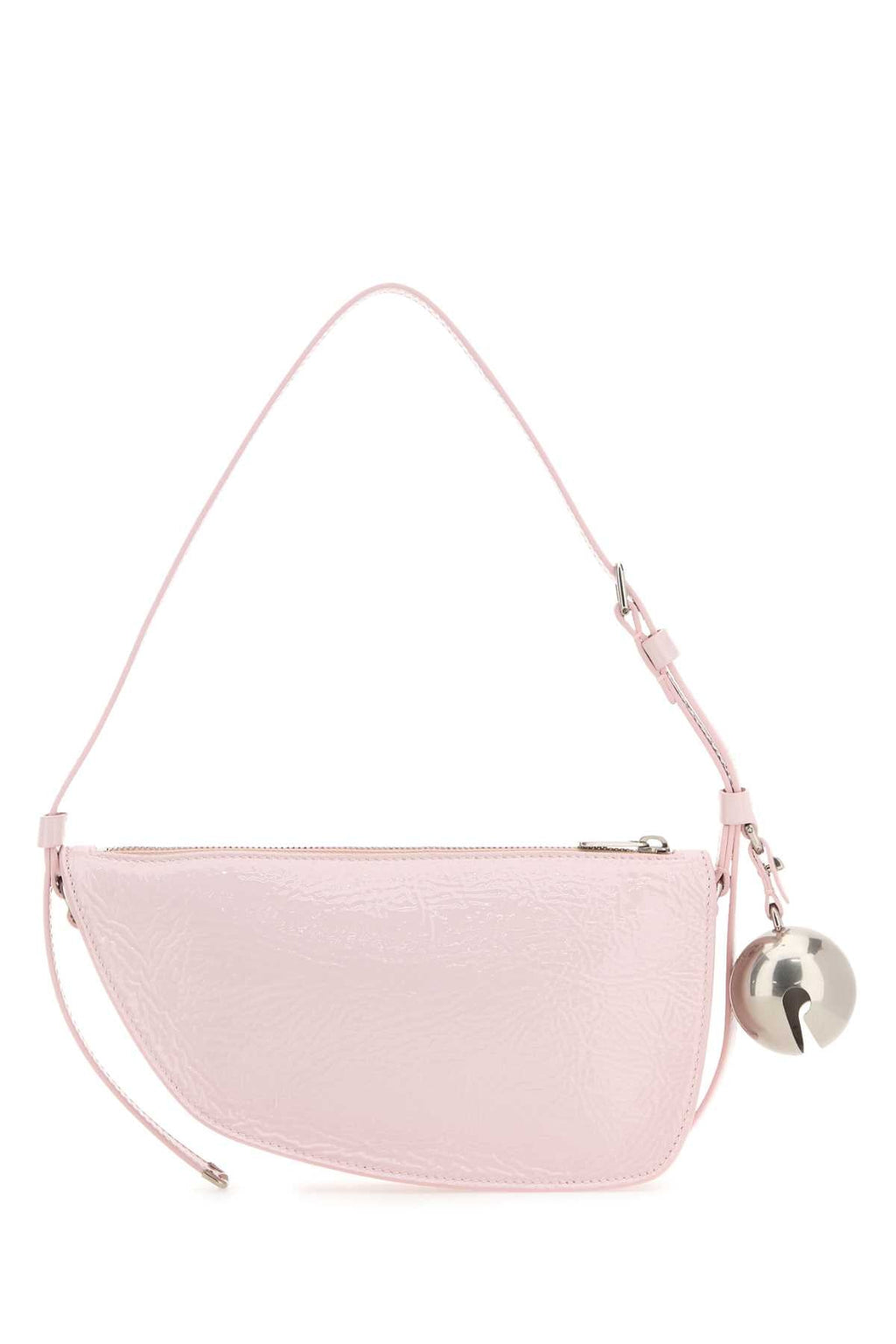Burberry Women Pink Leather Knight Small Shoulder Bag