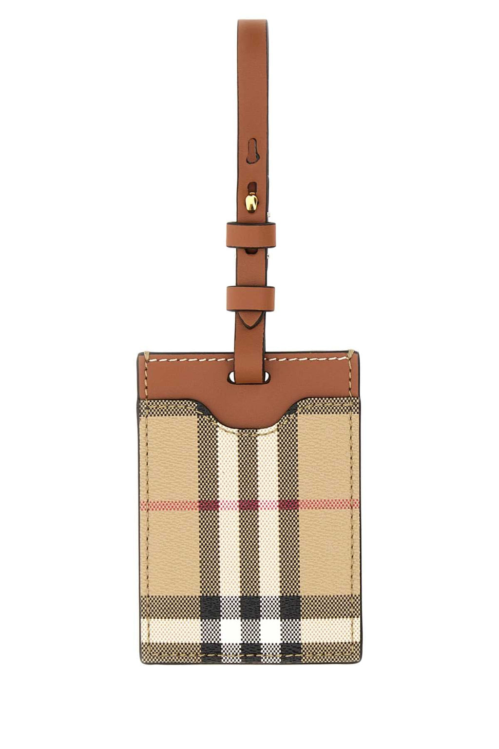 Burberry Women Printed Canvas Porte Adresse Plate
