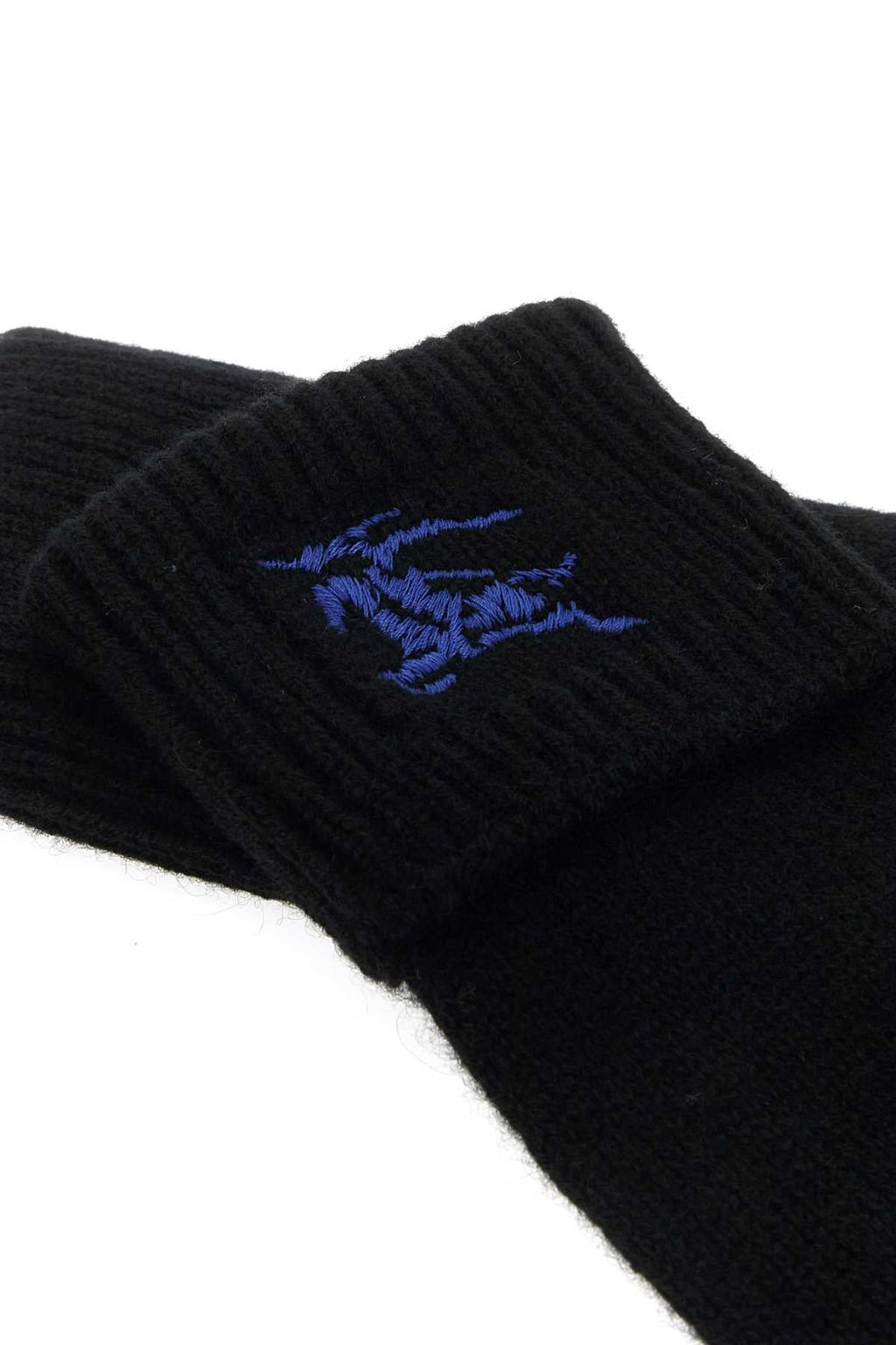 Burberry Women Black Cashmere Blend Gloves