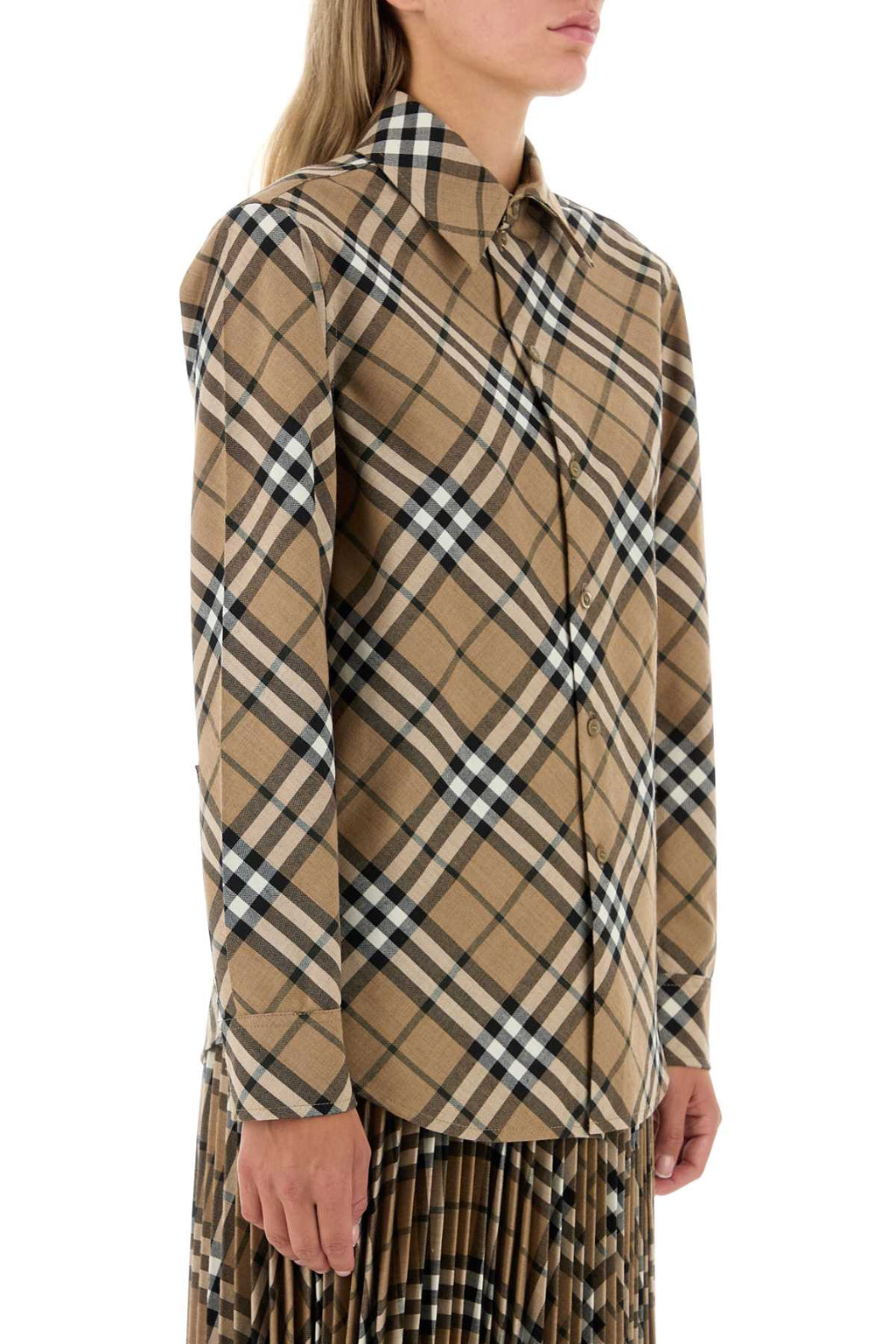 Burberry Women Embroidered Polyester Blend Shirt