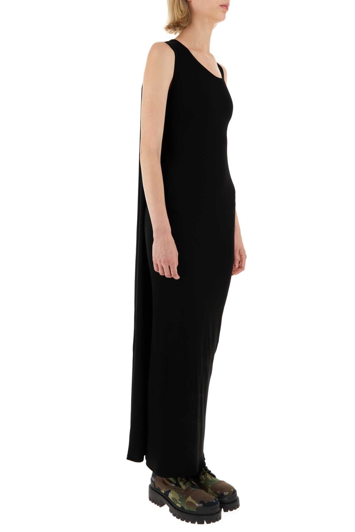 Balenciaga Women Black Stretch Viscose Dress