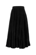 Balenciaga Women Black Wool Skirt