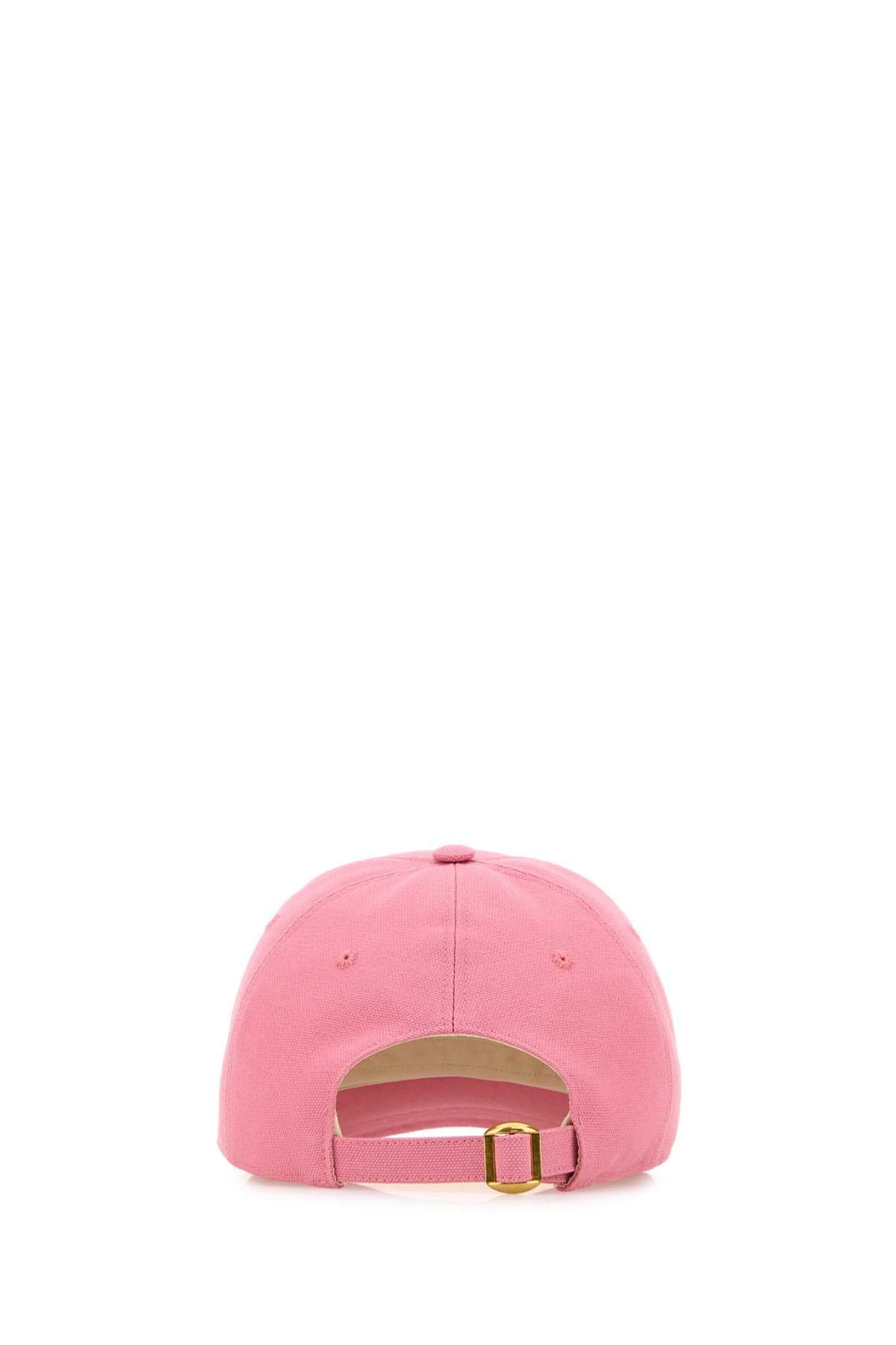 Valentino Garavani Women Pink Cotton Baseball Cap