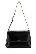 Alexander Mcqueen Men Black Leather The Slouch Crossbody Bag