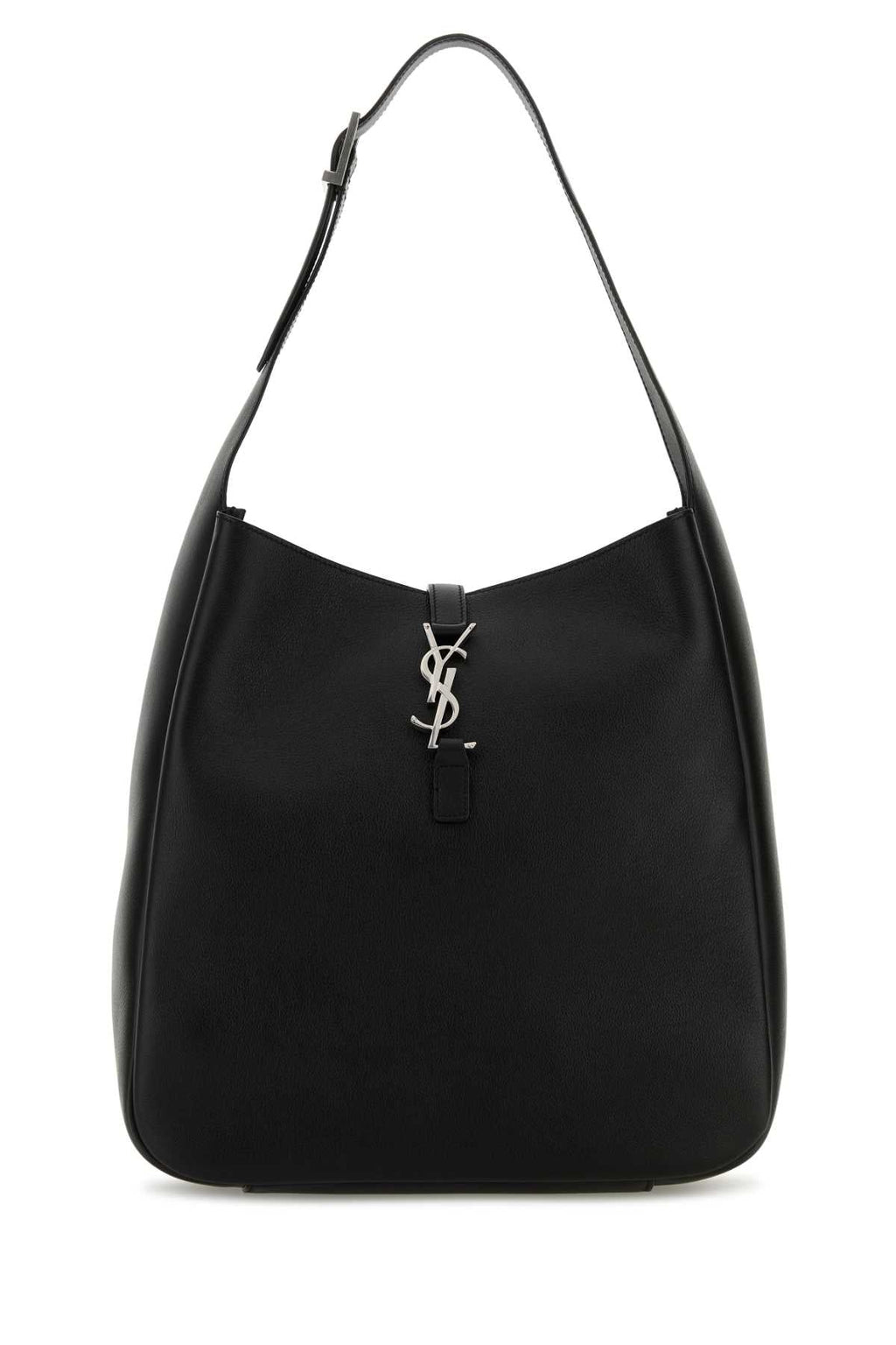 Saint Laurent Women Black Leather Le 5 Ã  7 Shoulder Bag