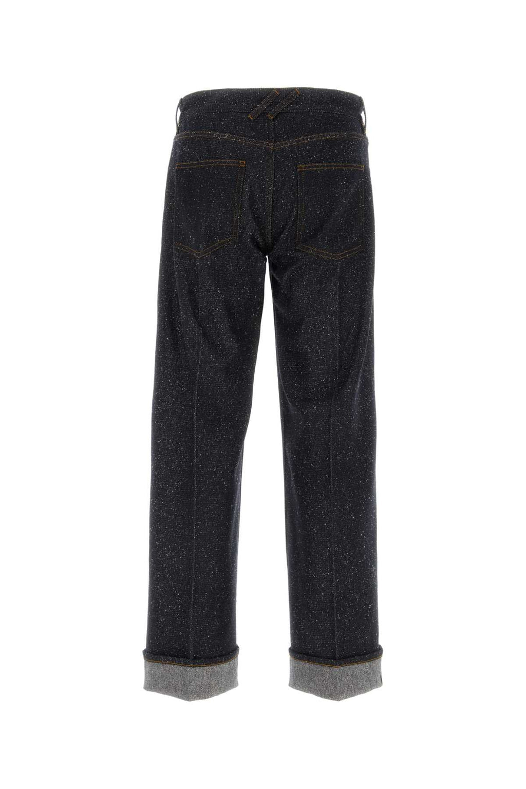 Burberry Men Melange Blue Denim Jeans