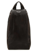 Prada Men Dark Brown Nappa Leather Backpack