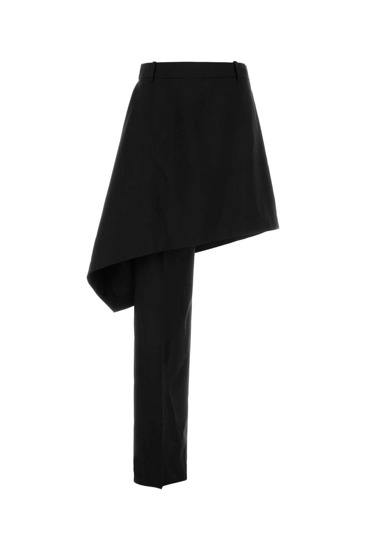 Bottega Veneta Women Black Wool Pant-Skirt