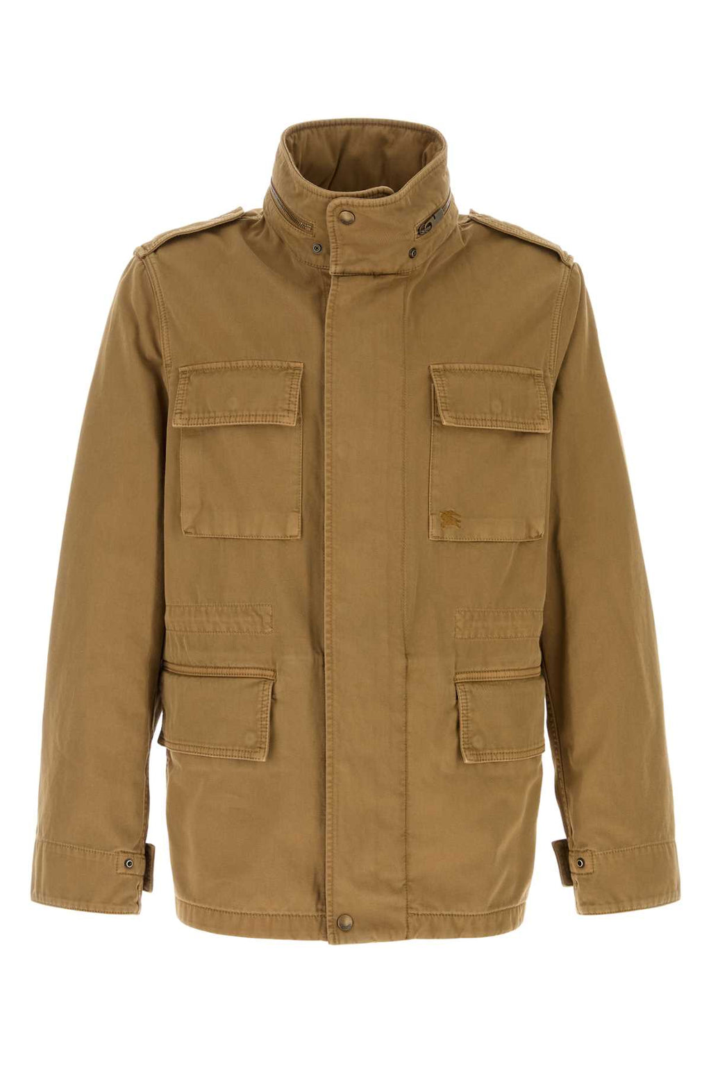 Burberry Men Camel Cotton Jacket