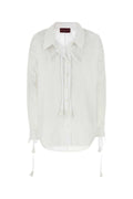 Gucci Women White Cotton Shirt
