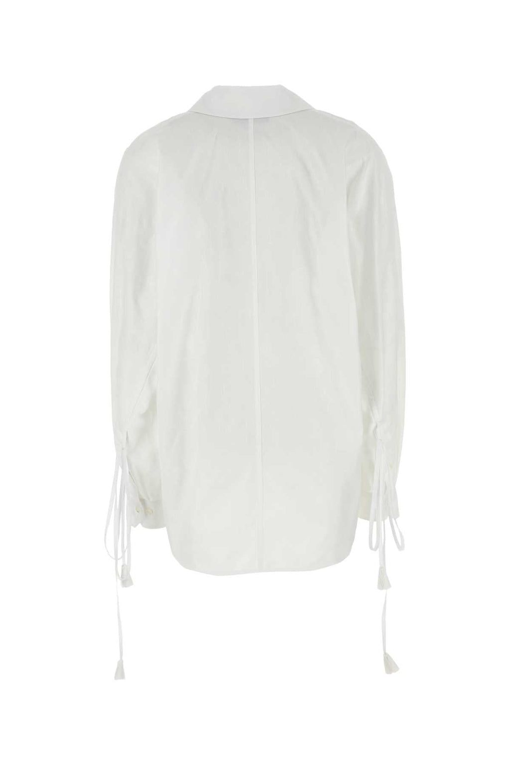 Gucci Women White Cotton Shirt