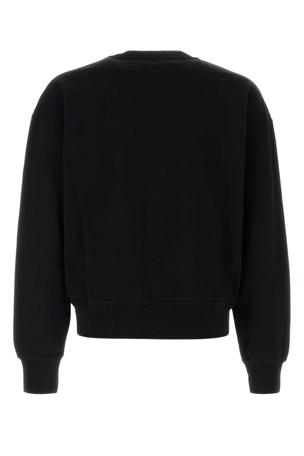 Alexander Mcqueen Men Black Cotton Sweatshirt