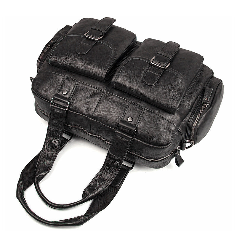 Leather Laptop Bags For Men, Full Grain Leather Briefcases
