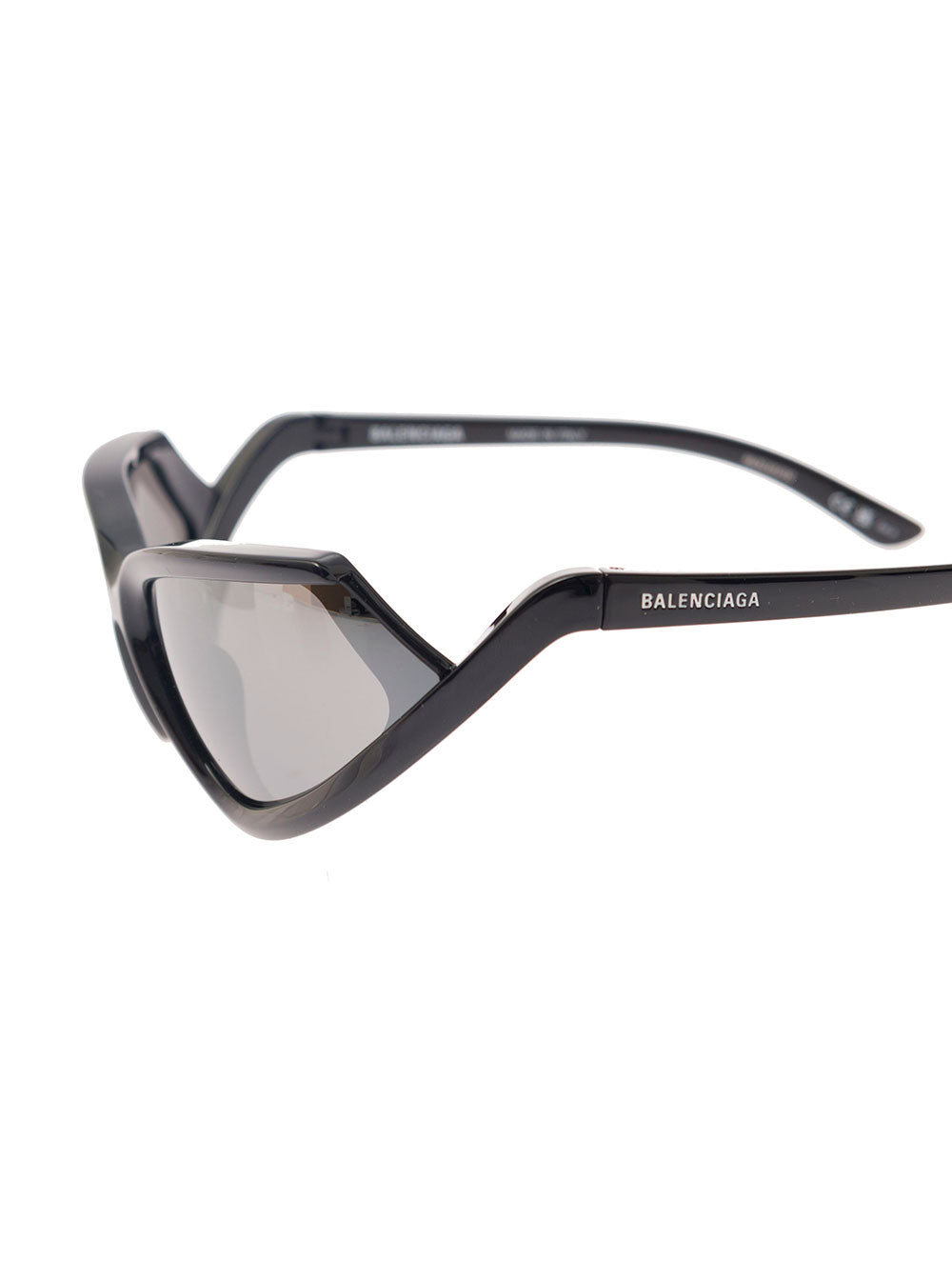 Balenciaga Women 'Side Xpander' Black With Logo Lettering On The Temples In Nylon Woman