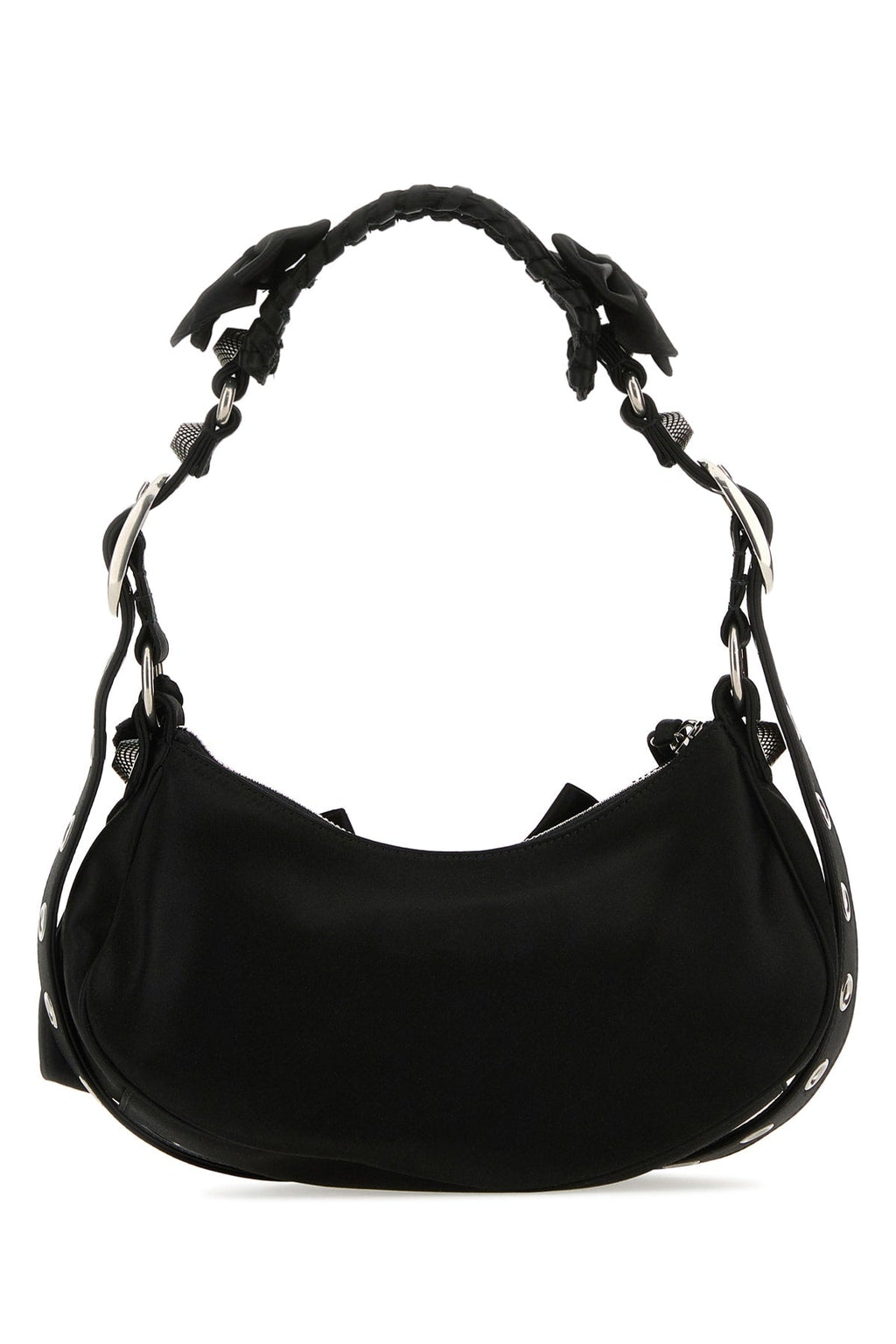 Balenciaga Women Black Satin Le Cagole Xs Shoulder Bag
