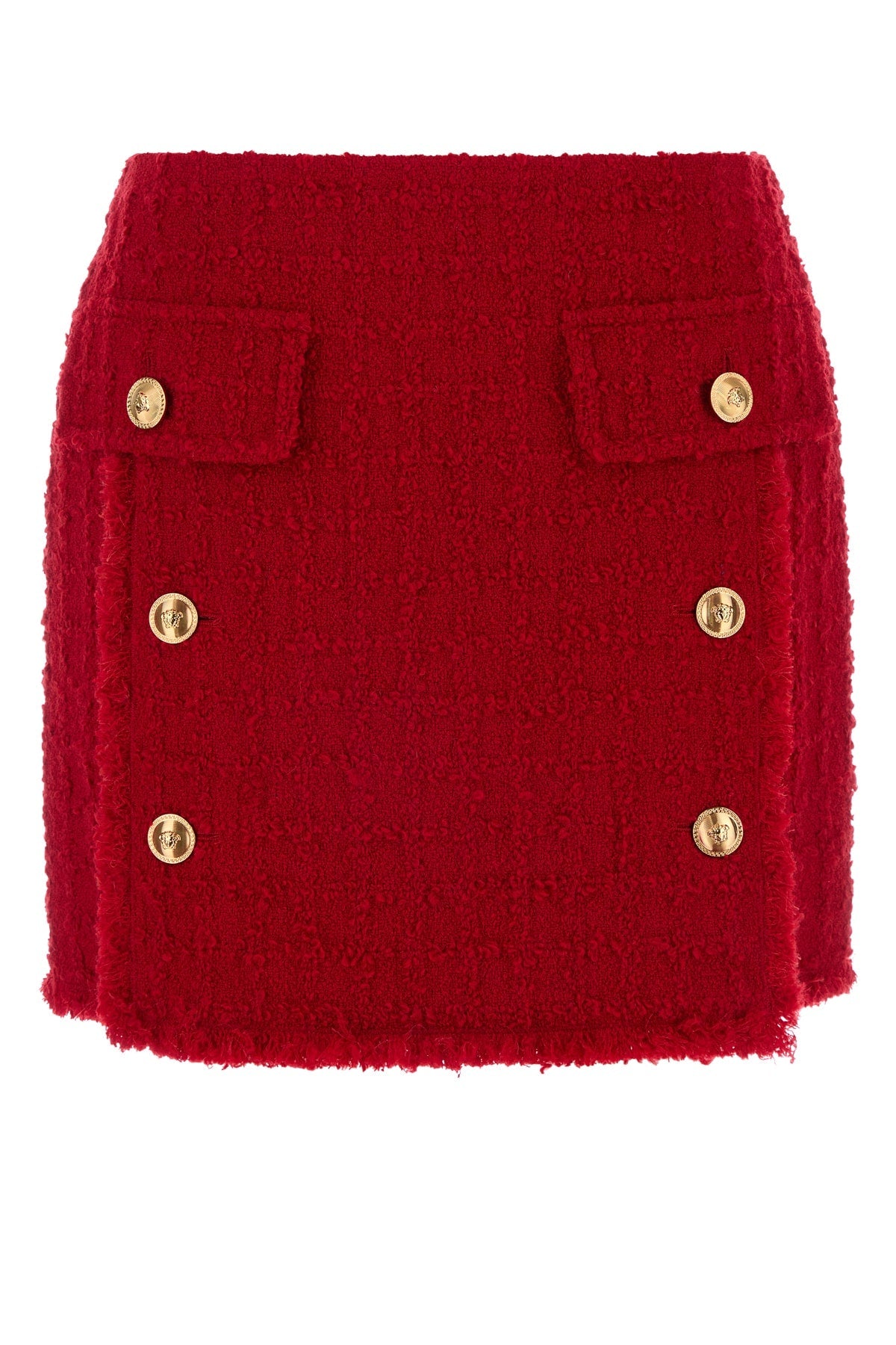 Versace Women Skirt Responsible Heritage Textured Tweed